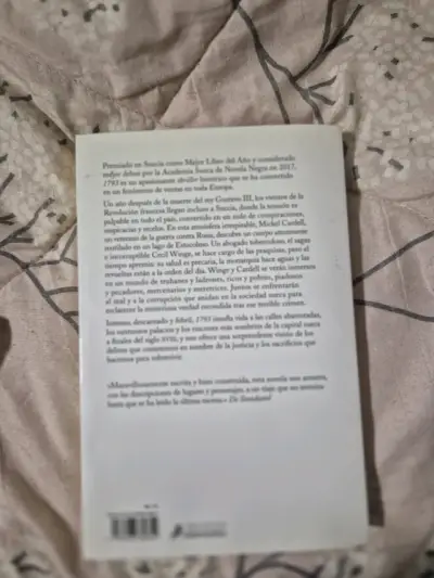 Libro '1793' de Niklas Natt Och Dag - miniatura 2