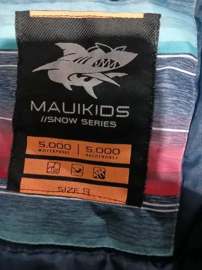 Chaqueta de nieve impermeable para niños MauiKids - miniatura 1