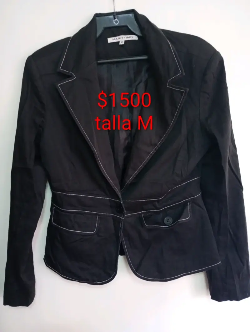 Chaqueta Beige Greenfield Talla M - 5