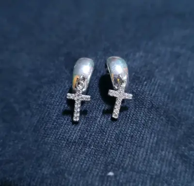 Lote Aros de plata 925 con diseños - miniatura 1