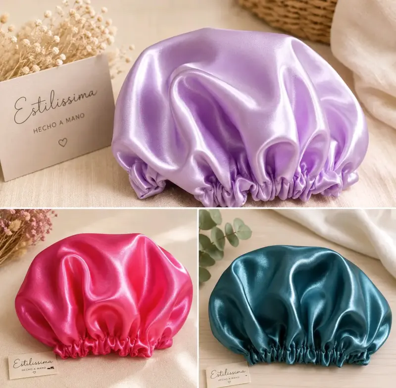 Gorros de satén para cabello Estilissima - 1