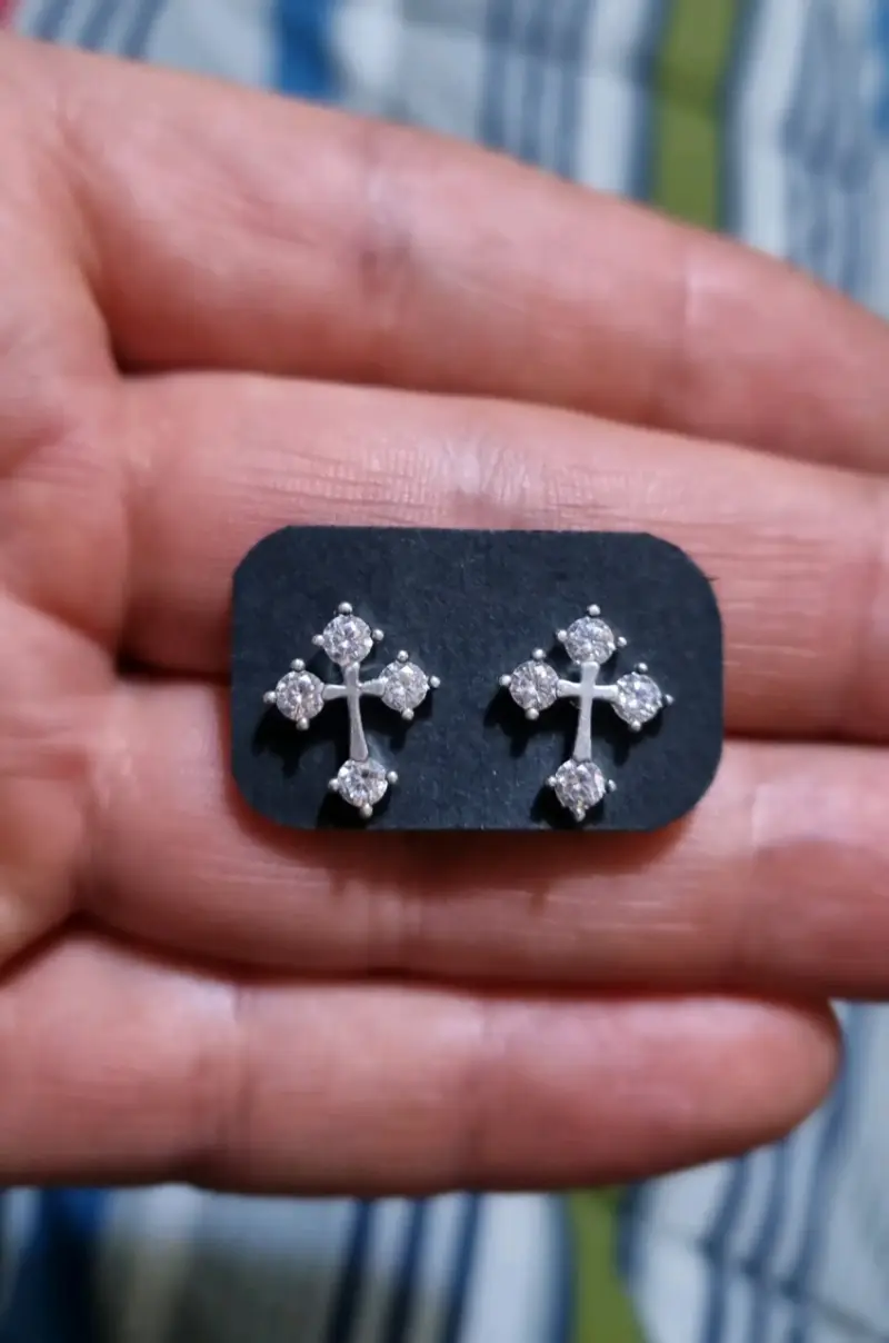 Set de Aros de Plata 925 con Diseños Variados - 2