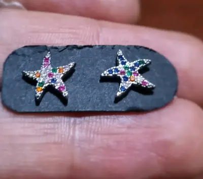 Set de Aros de Plata 925 con Diseños Variados - miniatura 4