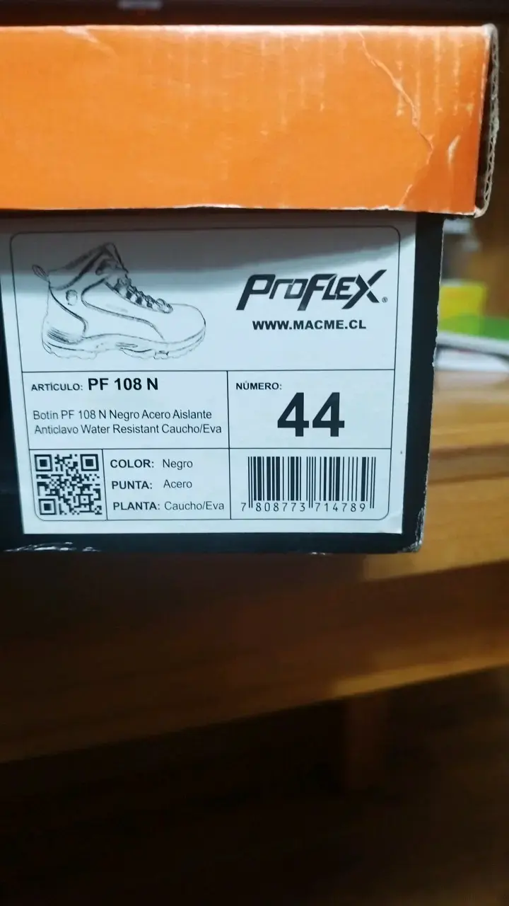 Botas de seguridad negras Proflex resistentes al agua - 5