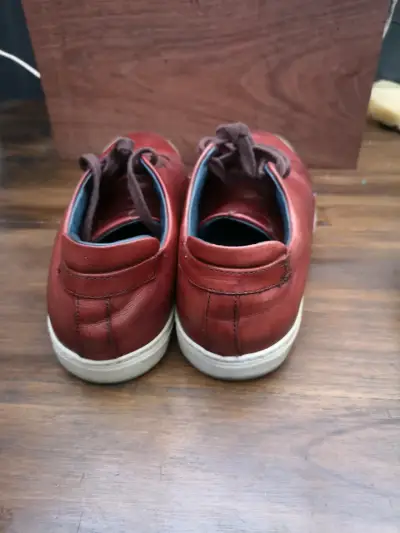 Zapatillas de cuero rojas Pulso talla 41 - miniatura 6