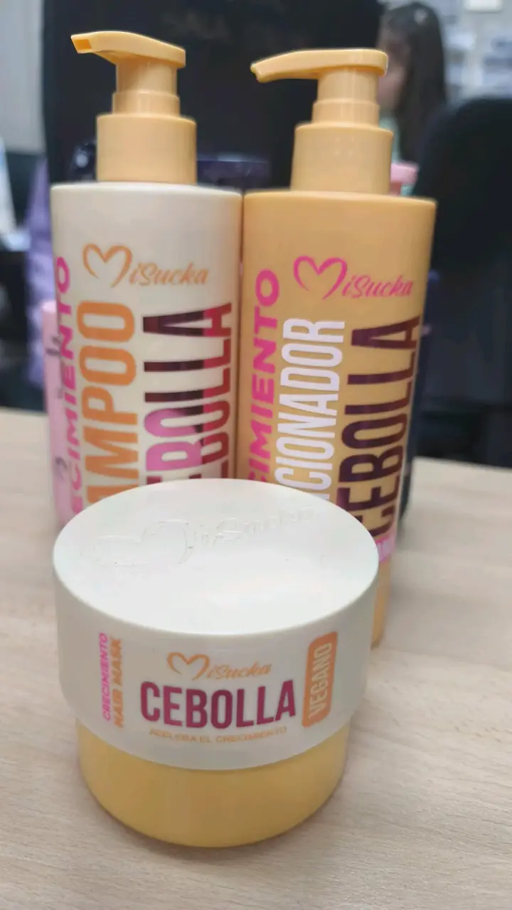 Set de cuidado capilar cebolla iSucka