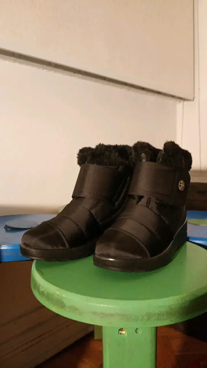 Botas negras con forro de invierno - 2