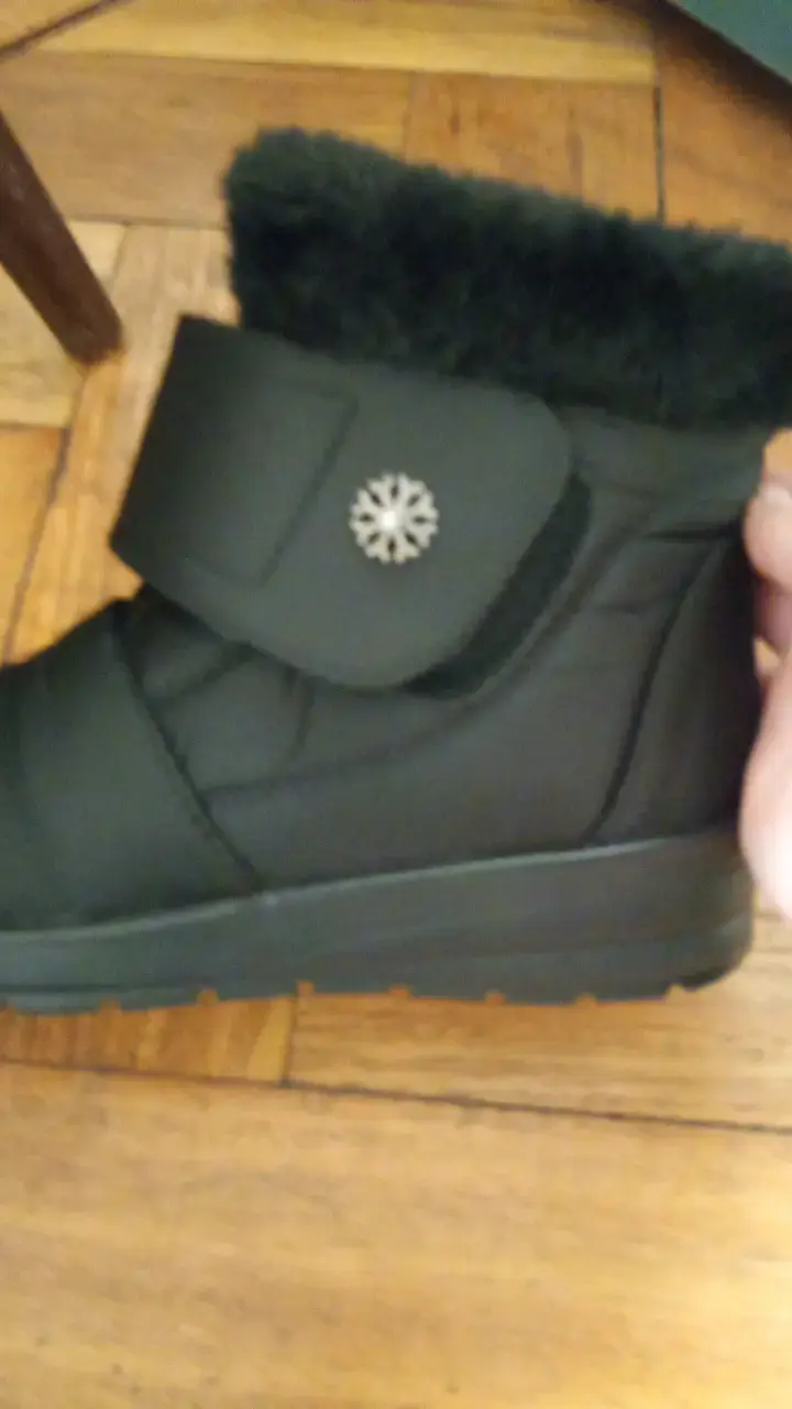 Botas negras con forro de invierno - 4
