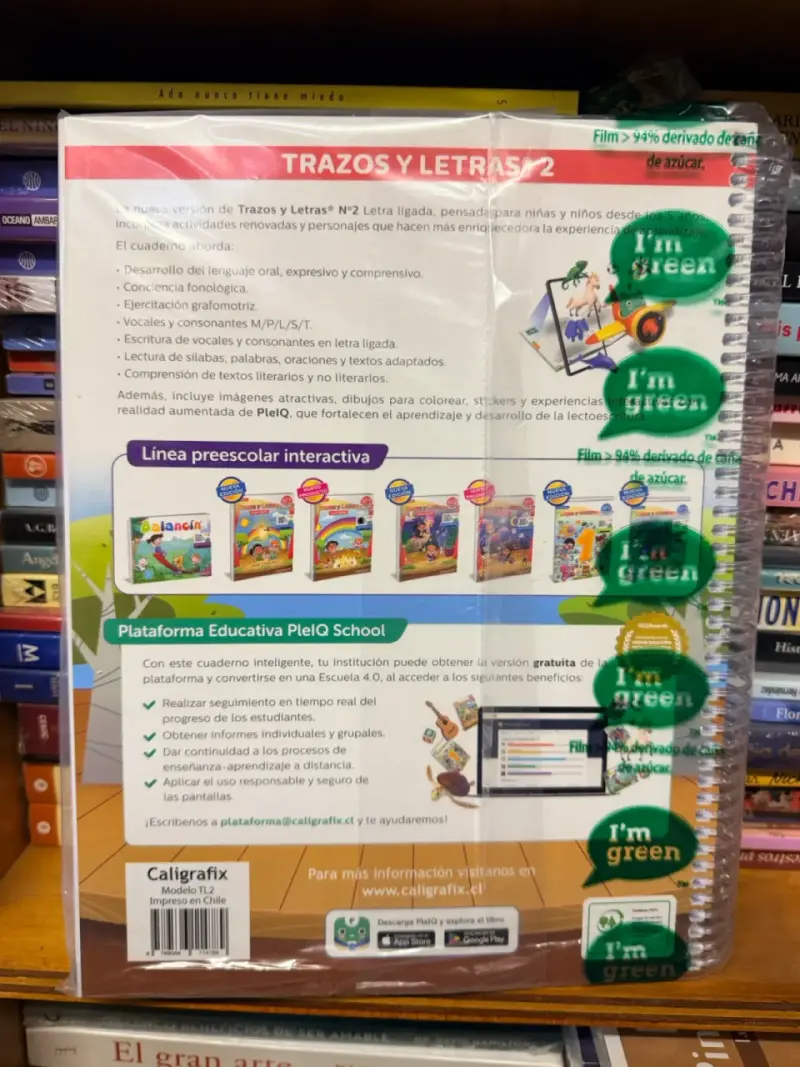 Cuaderno Trazos y Letras N°2 Letra Ligada - 2
