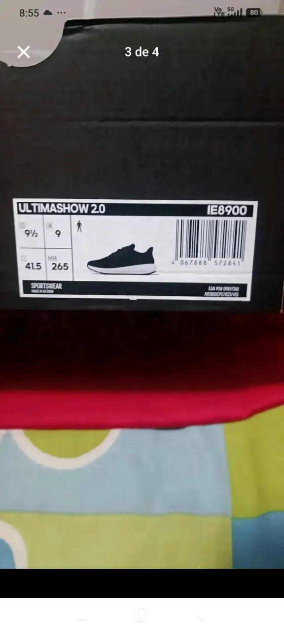Zapatillas deportivas negras Ultimashow 2.0 - 2