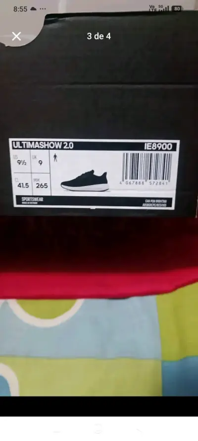 Zapatillas deportivas negras Ultimashow 2.0 - miniatura 2