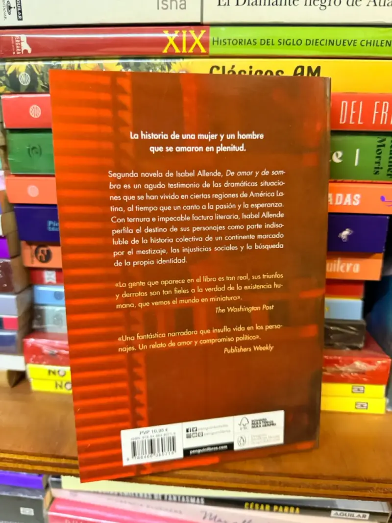 Libro 'De Amor y De Sombra' de Isabel Allende - 2