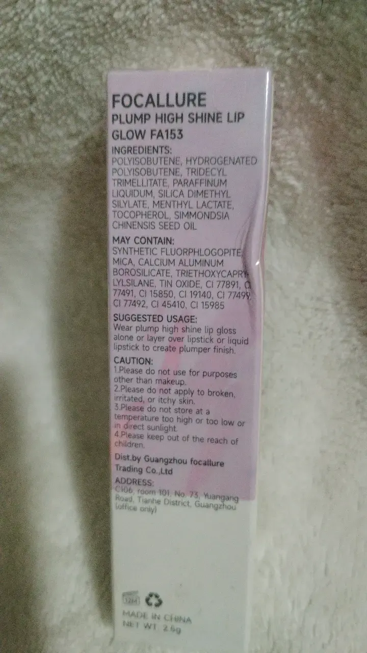 Brillo Labial Focallure Plump High Shine - 2