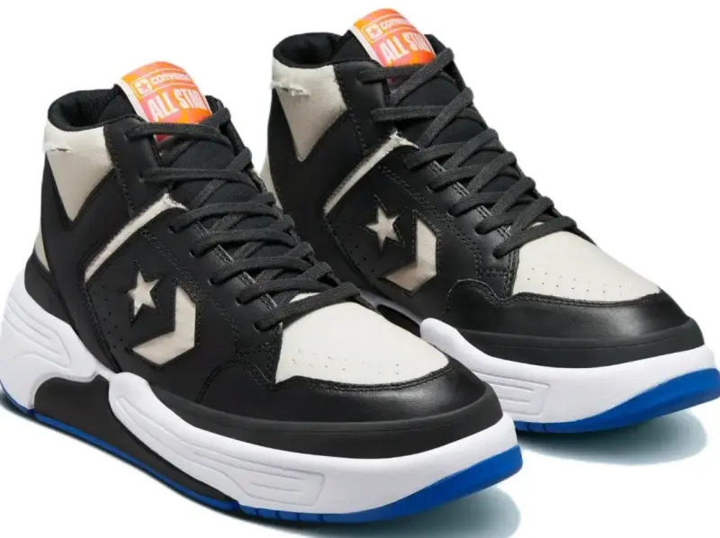 Zapatillas Converse All Star negras y blancas