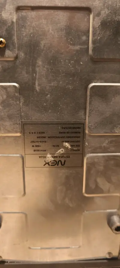 Calefactor eléctrico NEX con temporizador - miniatura 3