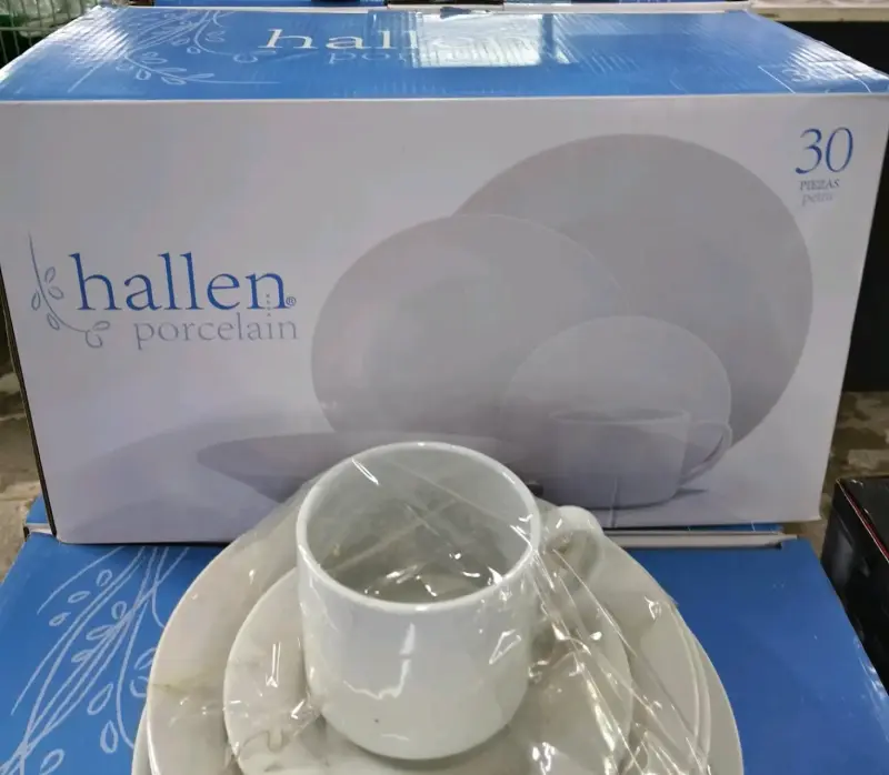 Juego de vajilla de porcelana Hallen 30 piezas - 2
