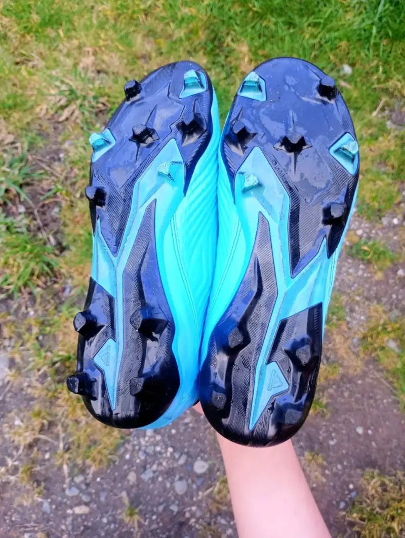 Botines de fútbol Adidas Predator azules - 4