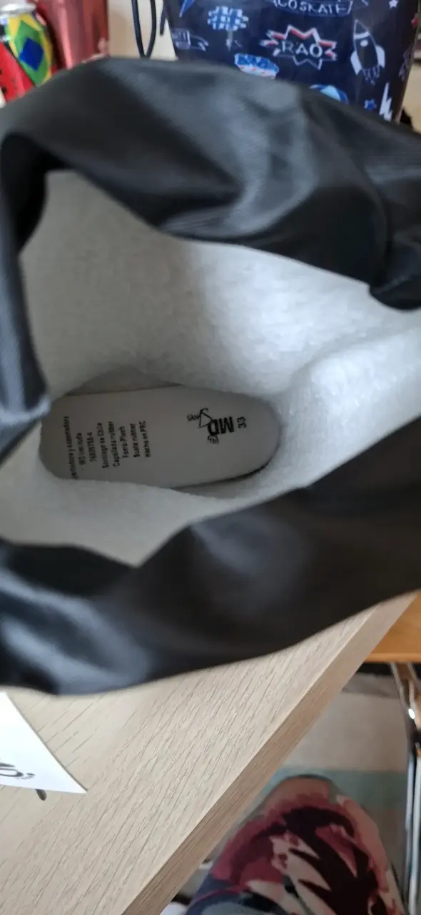 Botas de lluvia negras para niños - 3