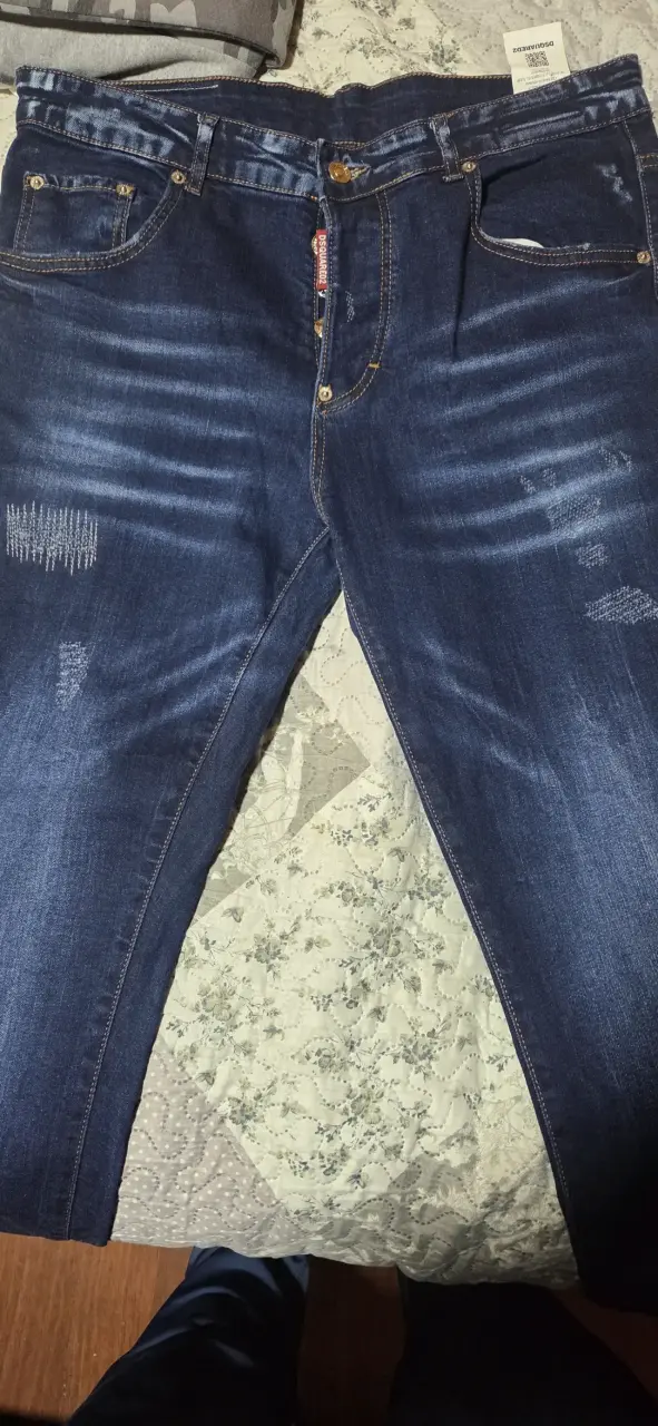 Jeans azul oscuro Dsquared2 Smiley - 3