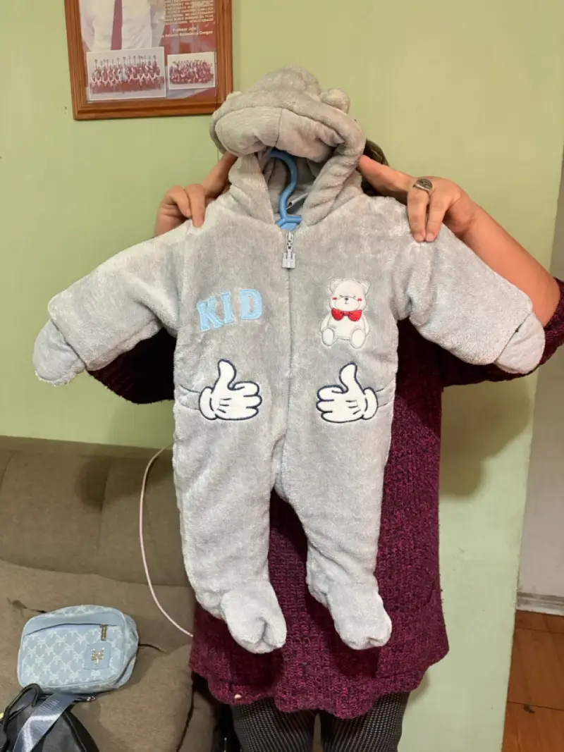 Enteritos de bebé con capucha y diseños de animales - 3