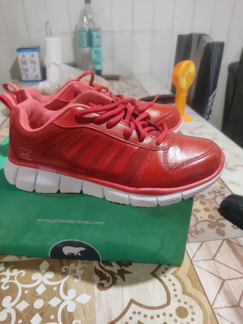 Zapatillas deportivas rojas Polar Bear para niños - 2