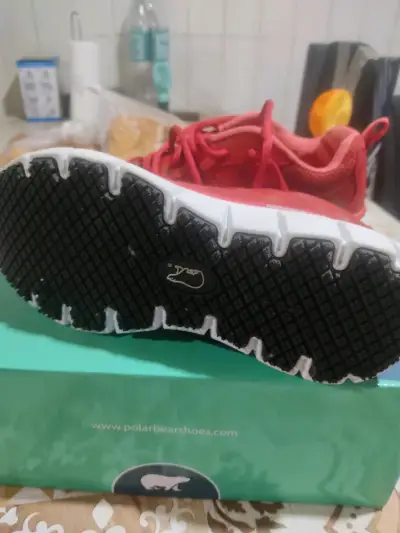 Zapatillas deportivas rojas Polar Bear para niños - miniatura 3