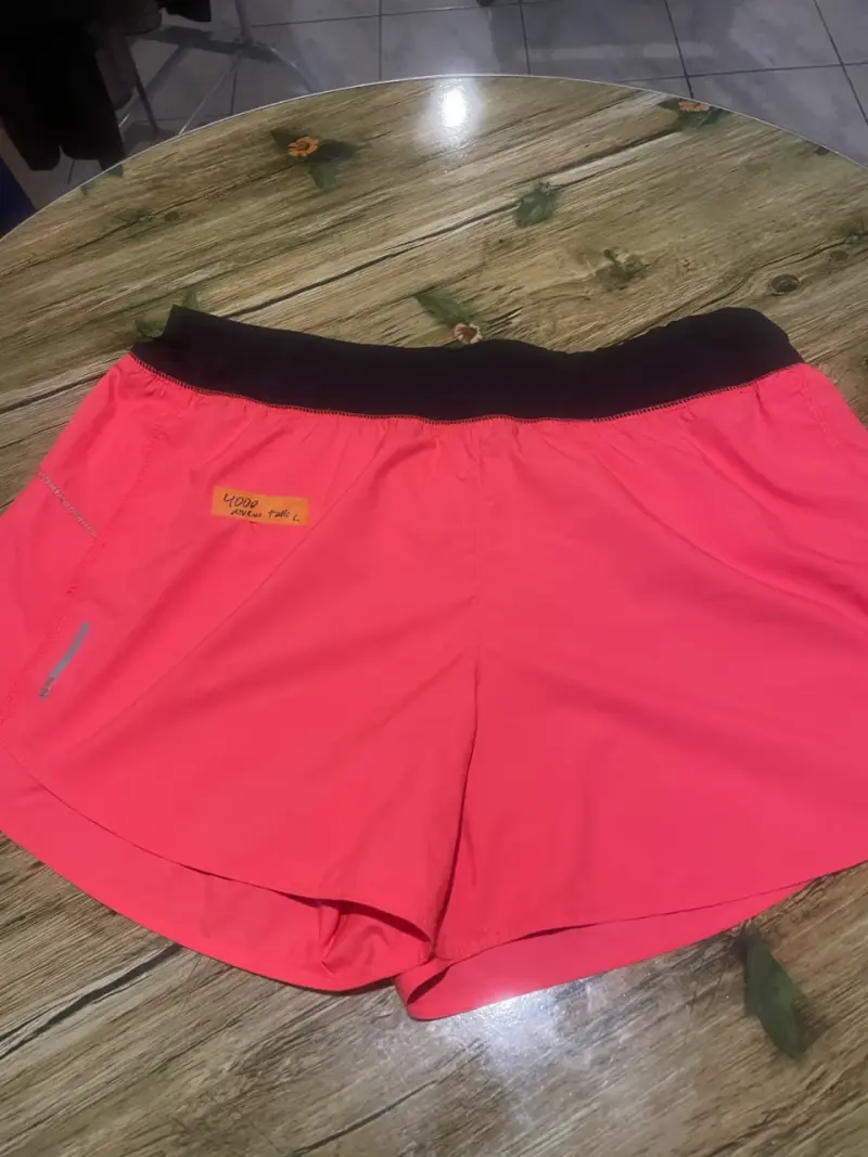Shorts deportivos rosados talla L