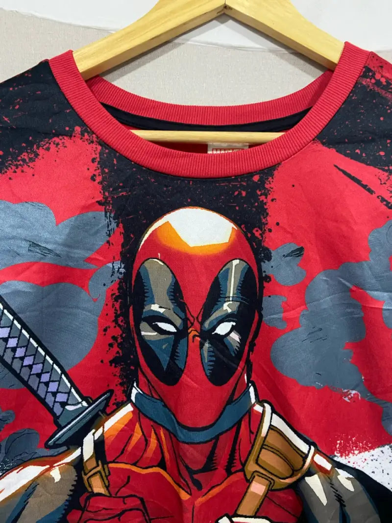 Polerón Marvel Deadpool Rojo para Hombre - 4