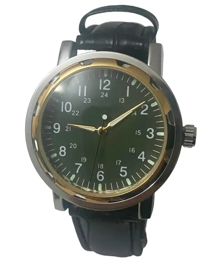 Reloj mecánico nuevo, tapa transparente. - 1