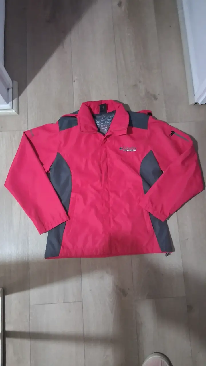 Chaqueta impermeable Columbia Titanium fucsia - 2