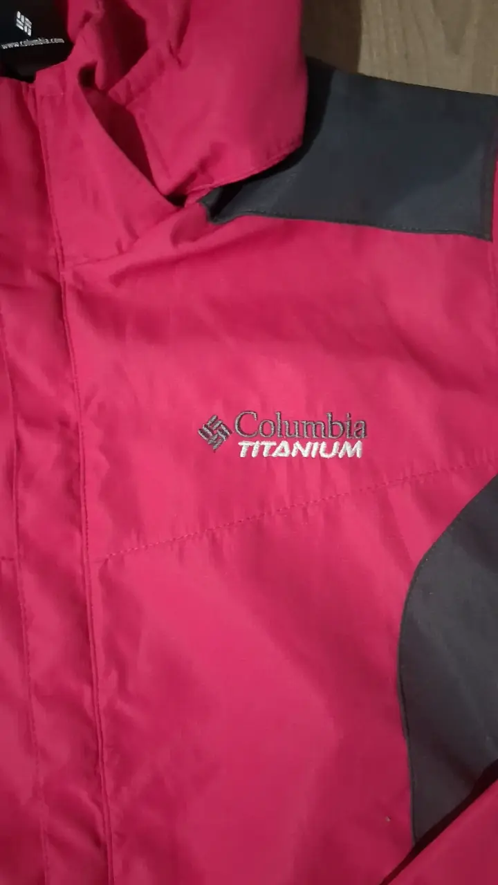 Chaqueta impermeable Columbia Titanium fucsia - 4