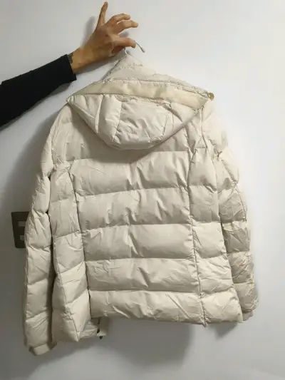 Parka Ellese blanca con capucha - miniatura 2
