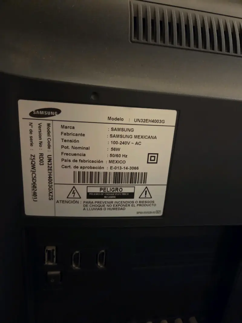 Televisor Samsung 32 pulgadas HD - 3