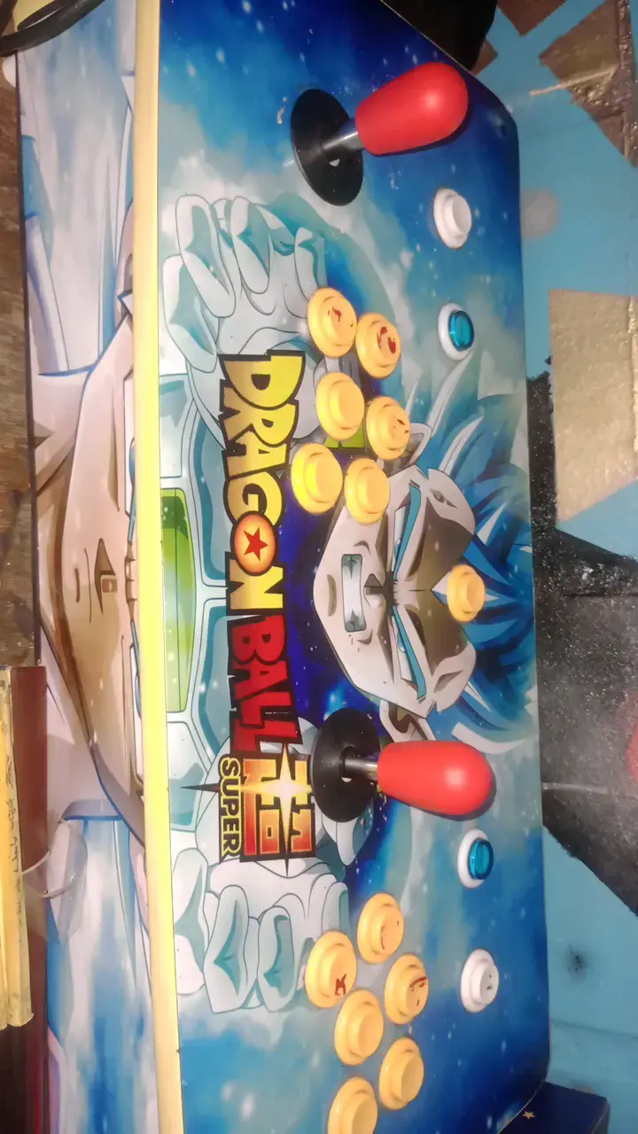 Consola Arcade Dragon Ball Super con Joysticks - 3