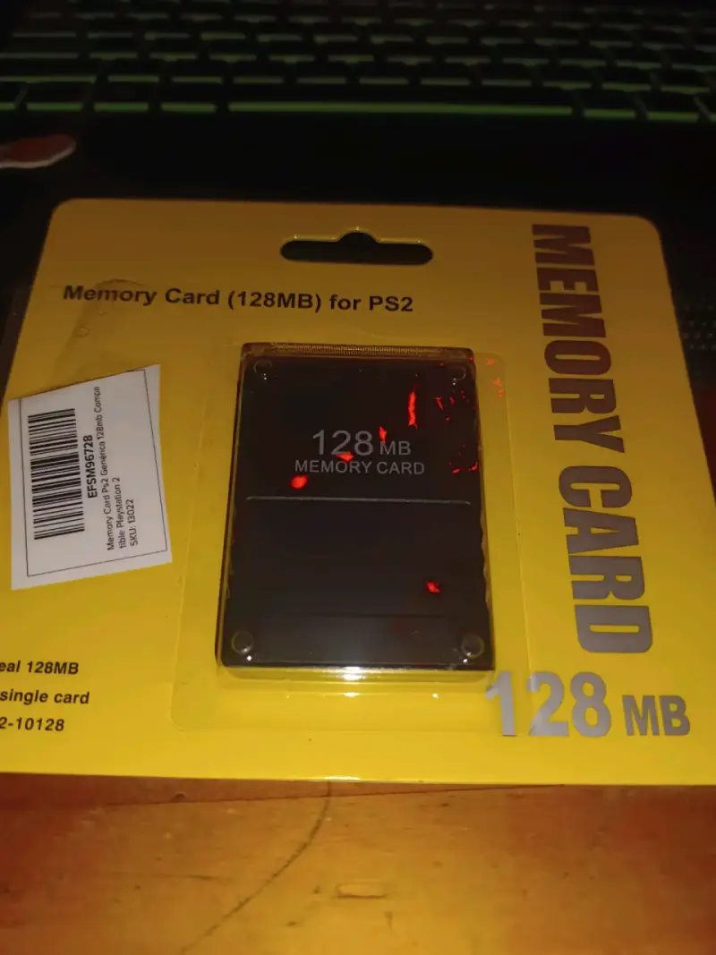 Tarjeta de Memoria 128MB para PS2 - 1