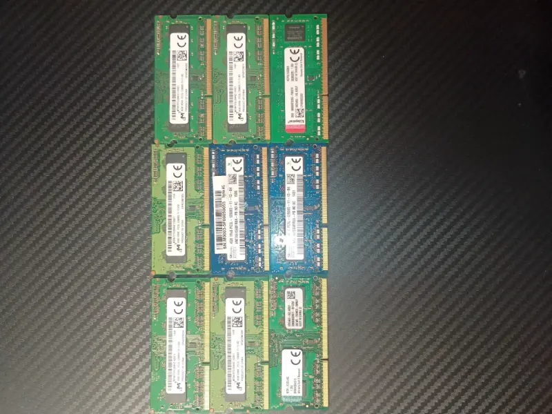 LOTE DE 9 Memorias RAM DDR3 4GB❗ VER DESCRIPCIÓN - 3