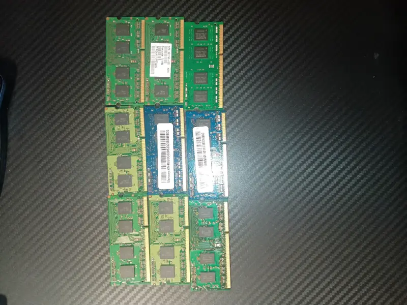 LOTE DE 9 Memorias RAM DDR3 4GB❗ VER DESCRIPCIÓN - 4