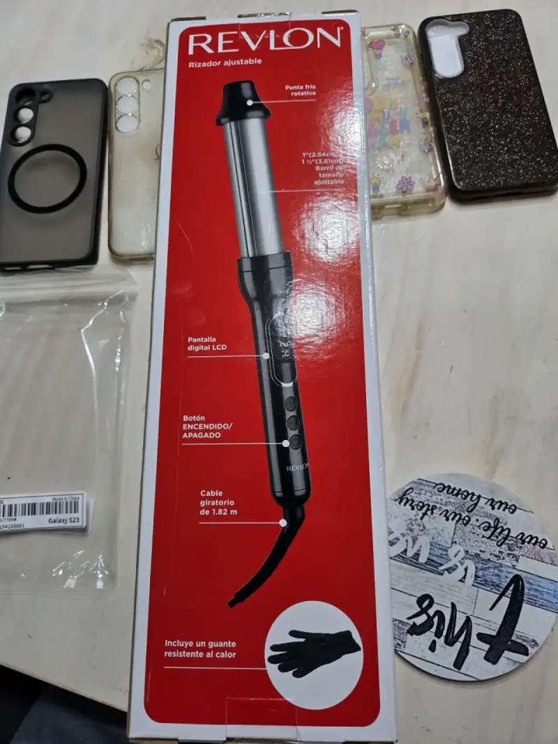 Rizador de cabello Revlon 2 en 1 con guante térmico - 2