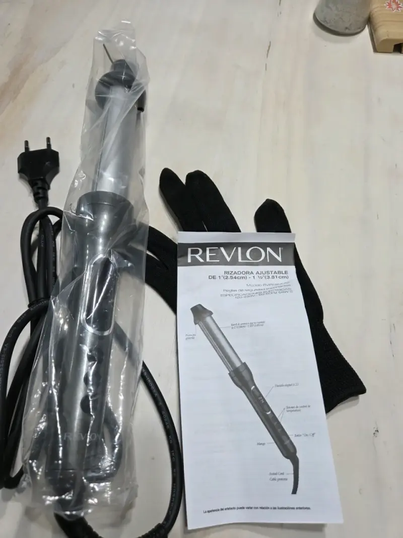 Rizador de cabello Revlon 2 en 1 con guante térmico - 5