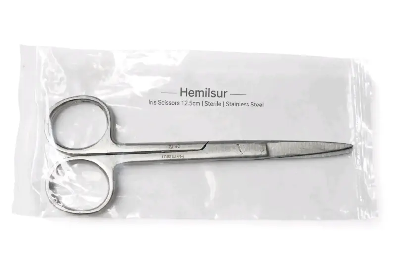 Set de Pinzas y Tijeras Quirúrgicas de Acero Inoxidable - 1