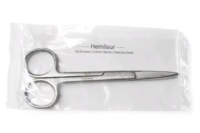 Set de Pinzas y Tijeras Quirúrgicas de Acero Inoxidable - miniatura 1