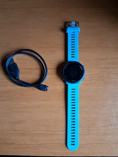 Reloj deportivo Garmin Forerunner 55 azul con GPS - miniatura 1