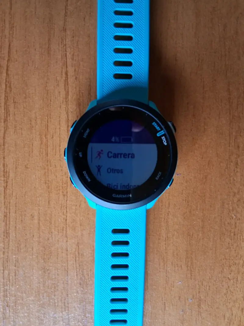 Reloj deportivo Garmin Forerunner 55 azul con GPS - 2