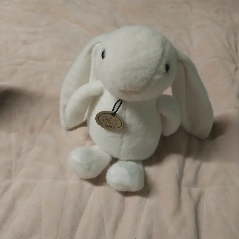 Peluche Conejo Blanco Suave