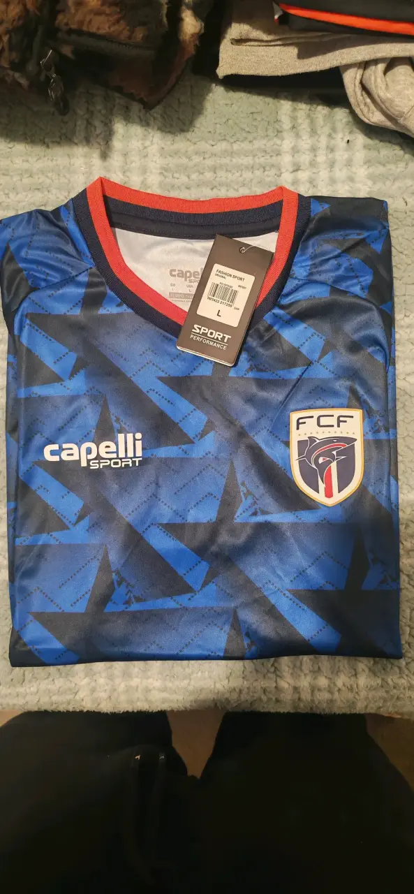 Camiseta deportiva Capelli Sport azul FCF - 1
