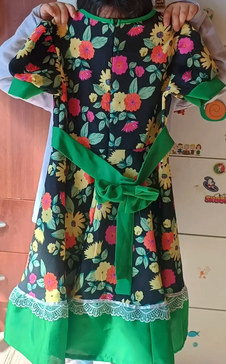 Vestido huasa china para niña - 2