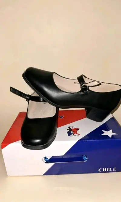 Zapatos de Baile Negro y blanco Tacón para Mujer - miniatura 1