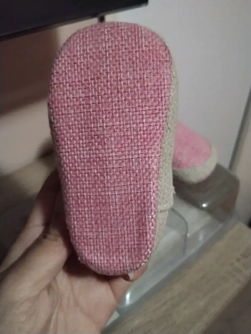 Zapatos de bebé rosados Ficcus talla 17 - 3