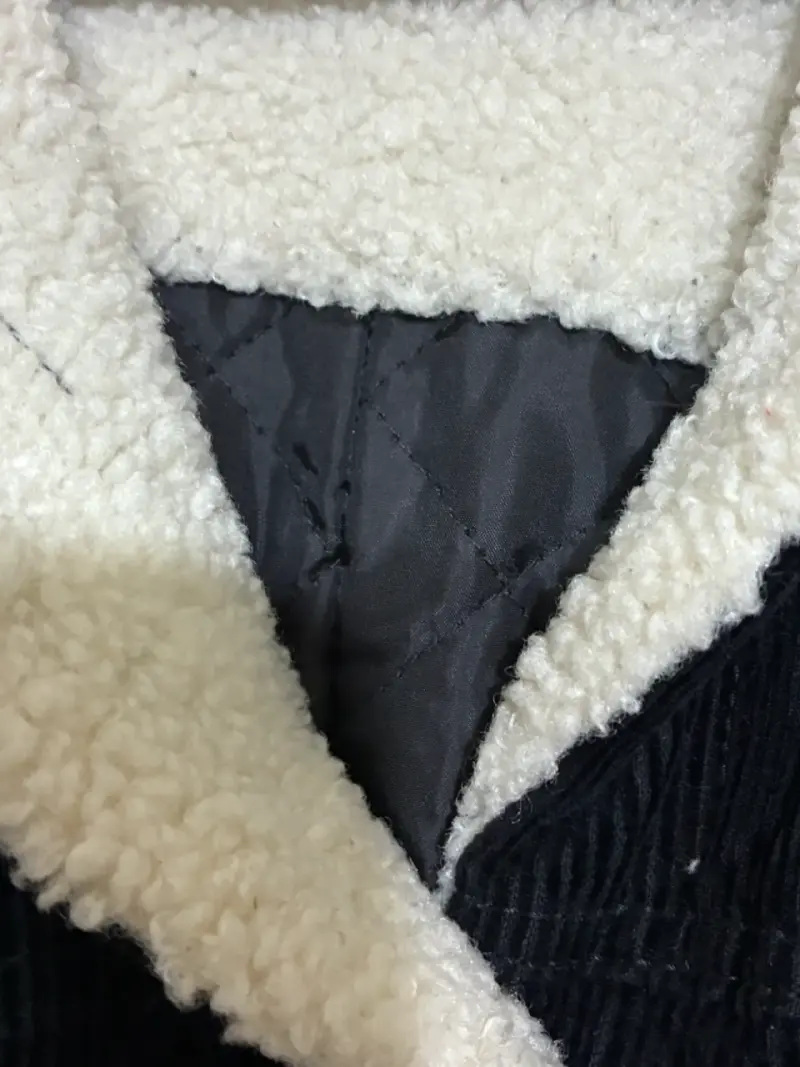 Chaqueta de Cotele con forro corderito - Talla M - 3