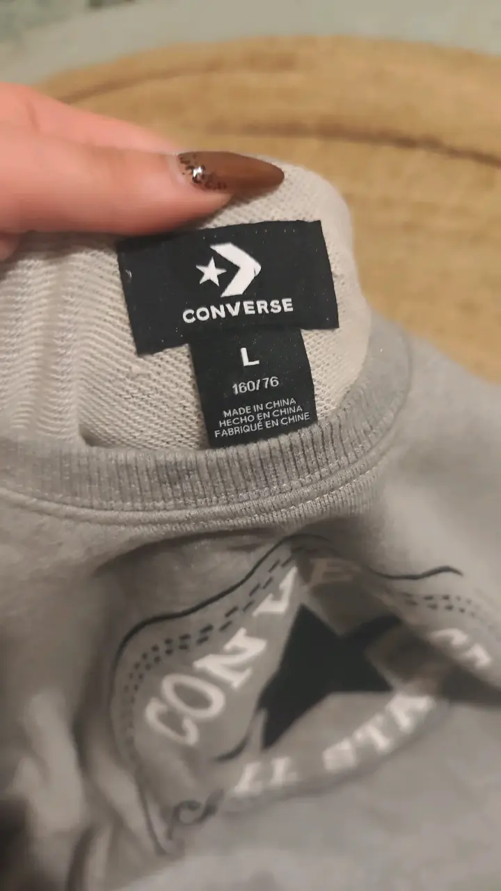 Polerón gris Converse All Star para hombre - 2